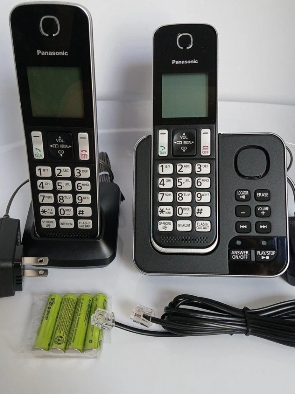 Panasonic KX-TGD392C Digital Cordless Phone w/ Answering Machine